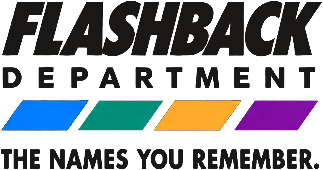 Flashback Department, four color bars. The names you remember.